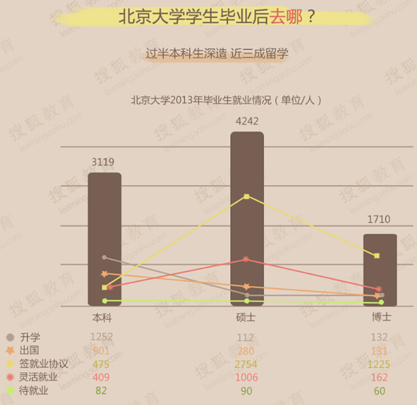 北京大学学生毕业后去哪